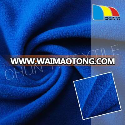 100% polyester polar fleece